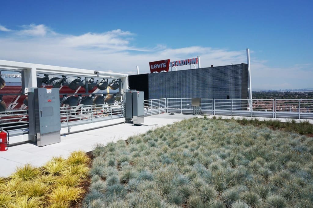 Green Roof Levi's Stadium