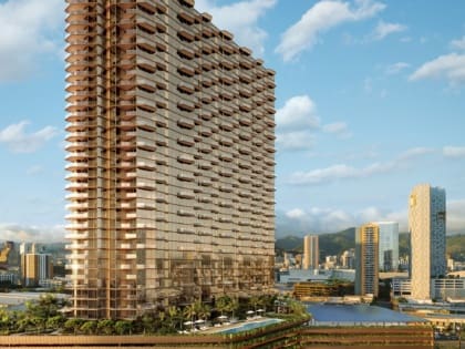 Image of the planned Alia tower in Honolulu, HI