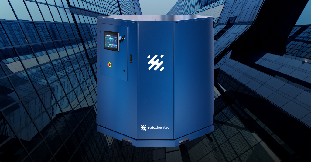 BUILDINGS article on HVAC and condensate reuse featuring Epic Cleantec's OneWater Rain system