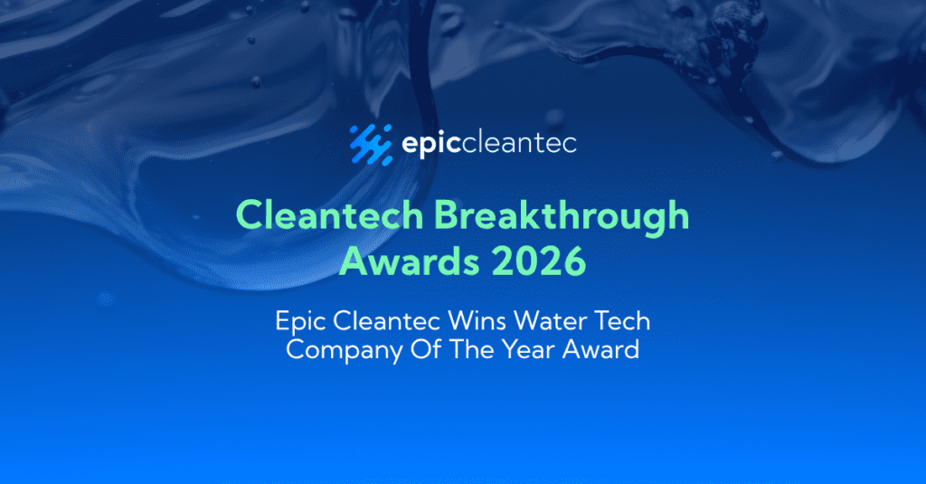 Epic Cleantec named Water Tech Company of the Year