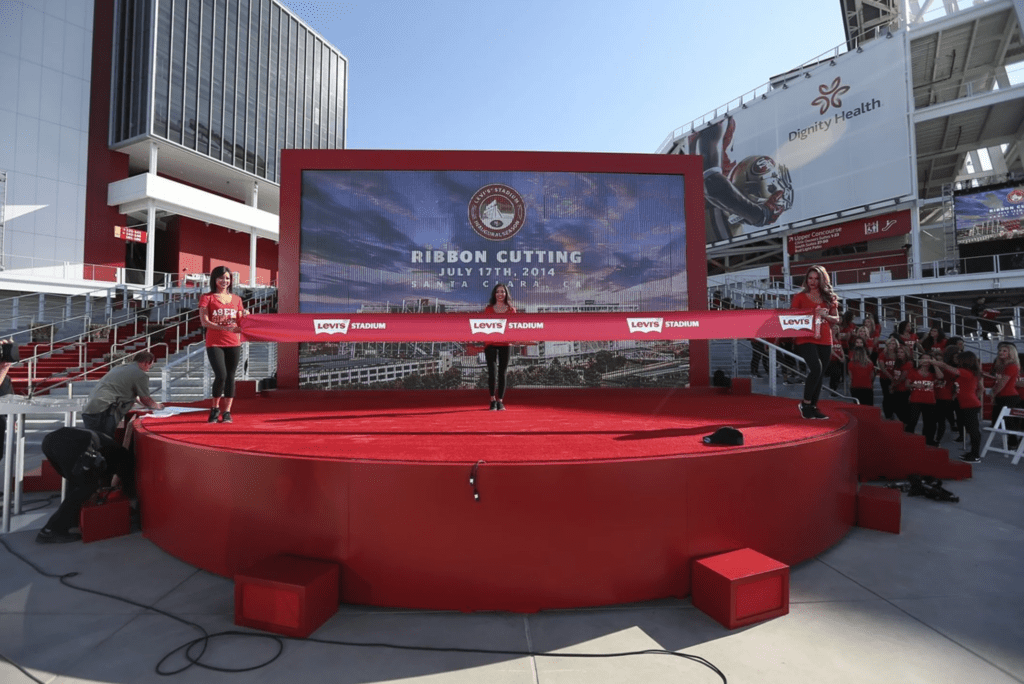 Levi's Stadium Ribbon Cutting