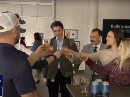 Epic Cleantec hosts local leaders and journalists on a tour during APEC CEO Summit activities and they try our OneWater Brew