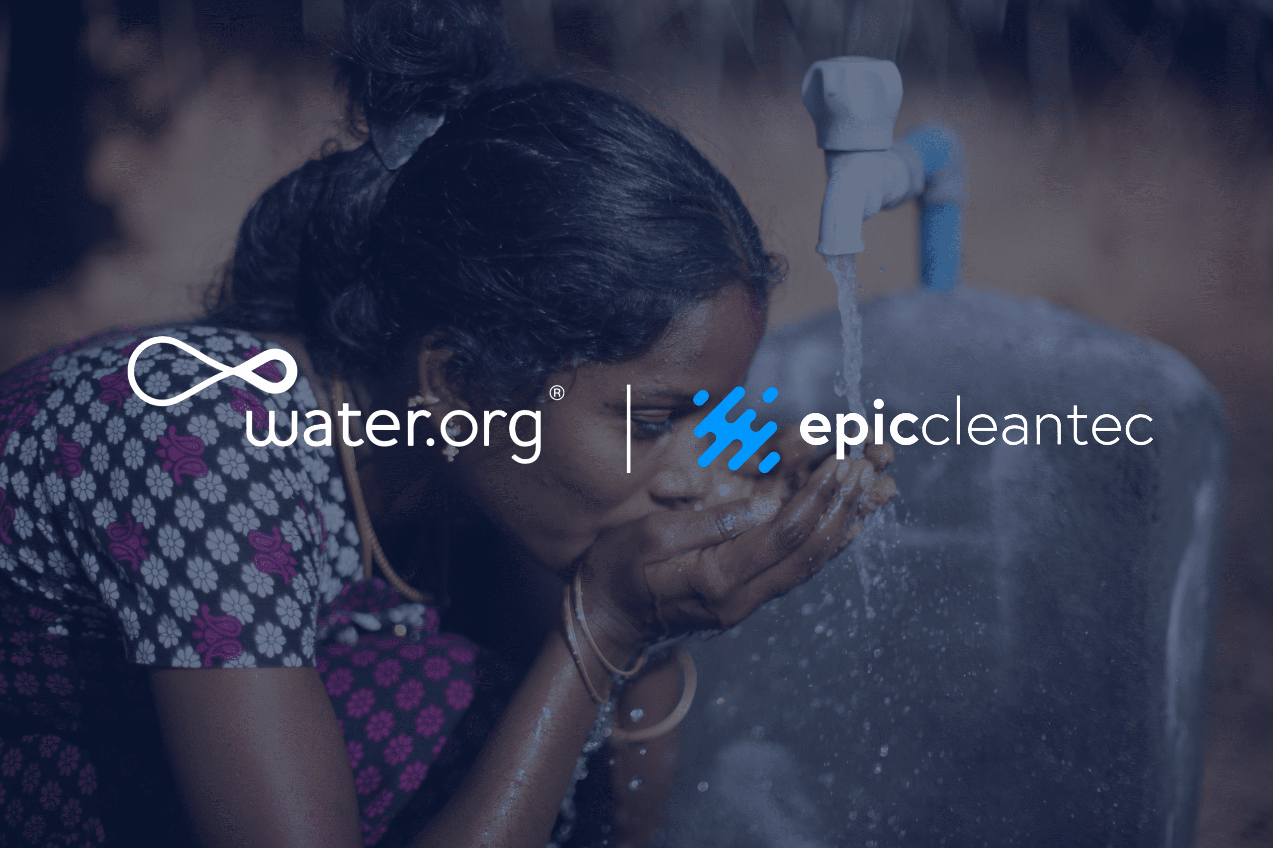 Epic Cleantec is proud to partner with Water.org to support their work to expand access to safe water and sanitation around the world.